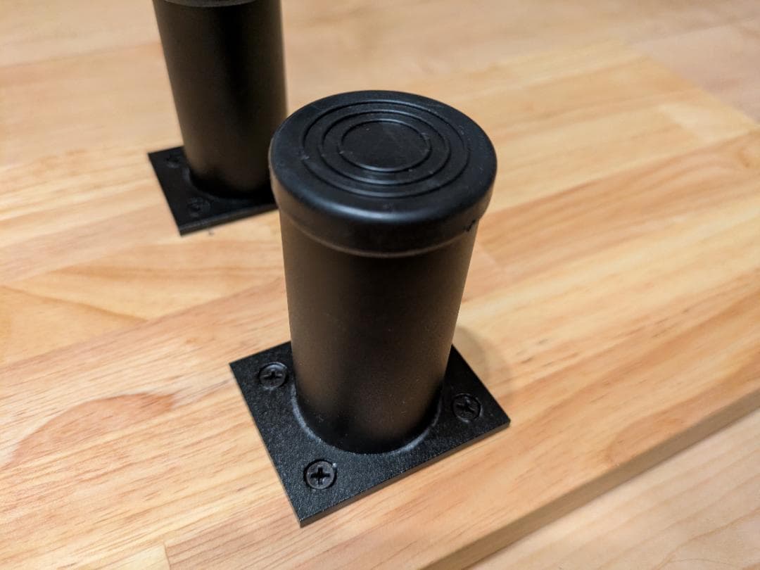 デスクシェルフ モニター台 ゴム集成材 100cm×20cm×約10cm