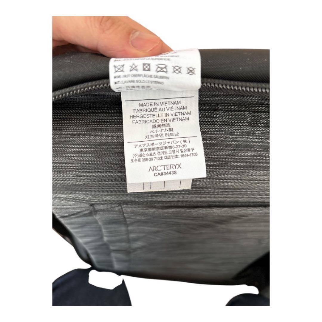 【美品】ARC'TERYX BLADE 20 ブレード20ブラックアークテリクス