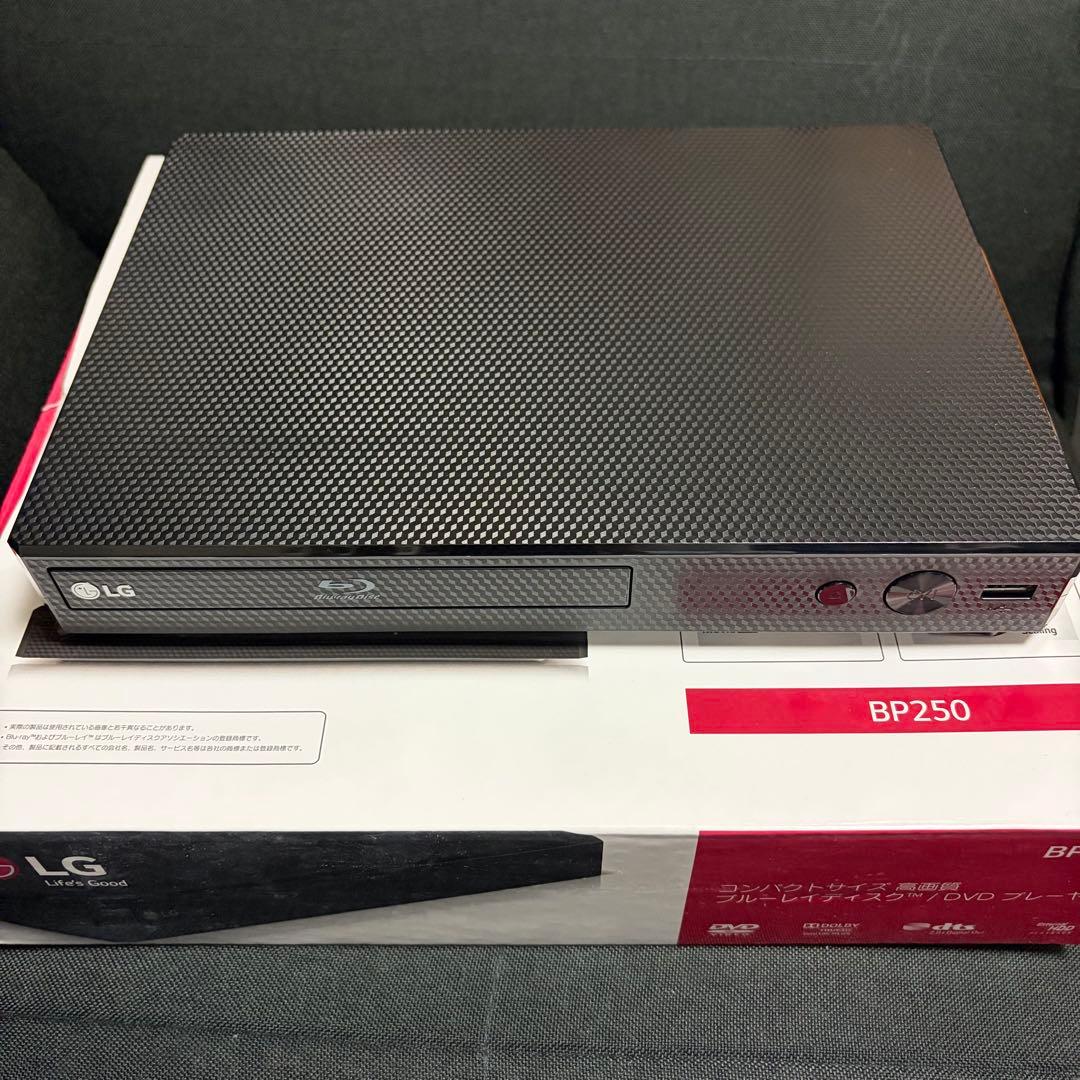 LG BP250 Blu-ray / DVDプレーヤー 2022年製
