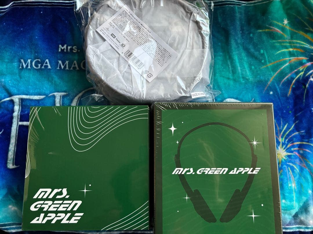 Mrs. GREEN APPLE ポータブルCDプレーヤーセット ヘッドホン