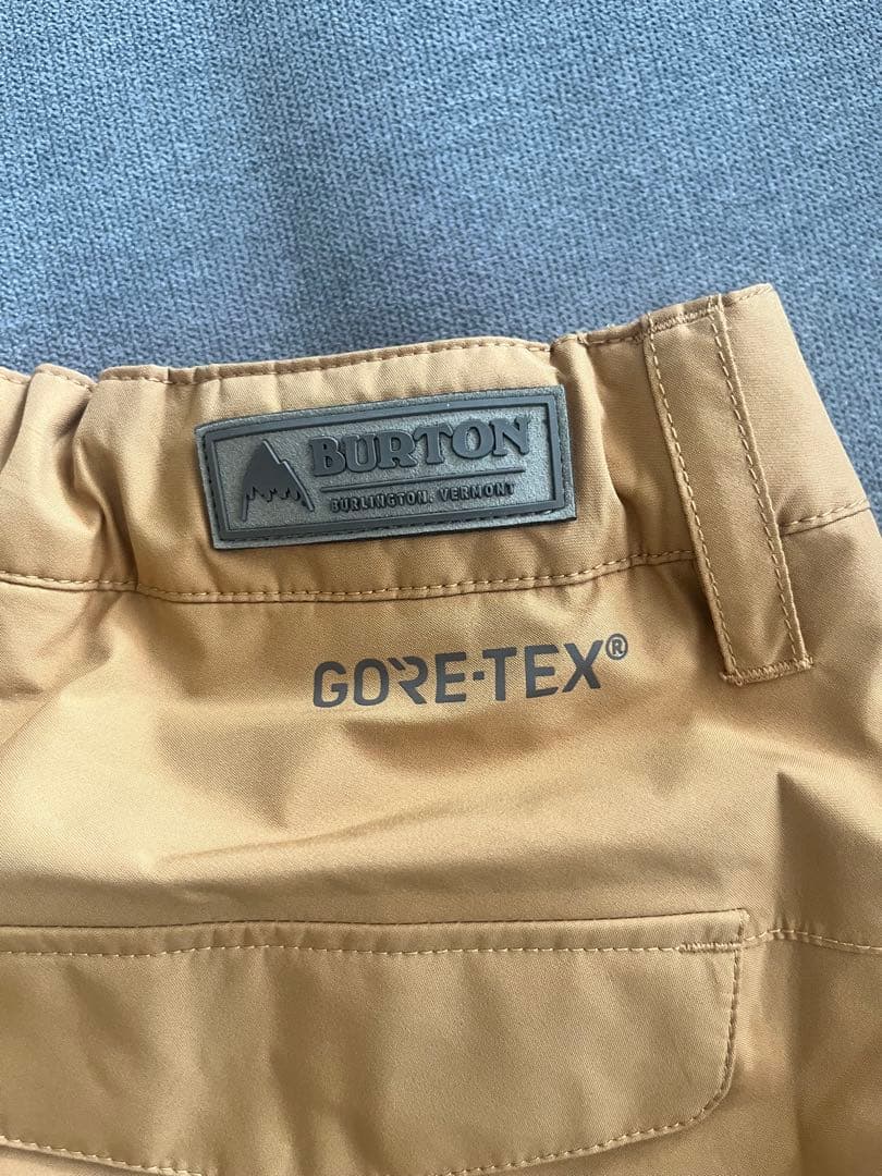 BURTON GORE-TEX スノーボード・スキーウェア パンツ Mサイズ 黄