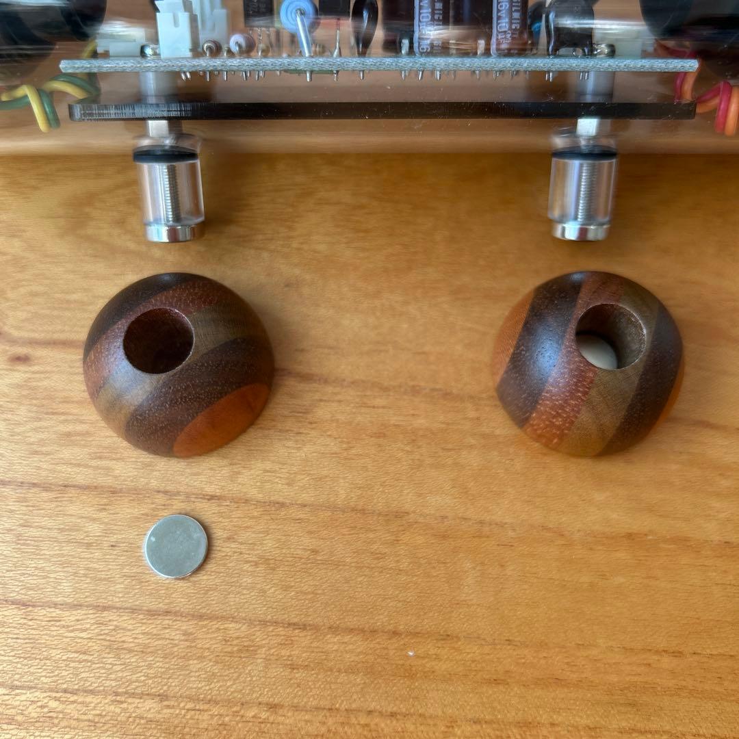 【希少／訳あり】エムズシステム 波動　スピーカー　スケルトン　限定