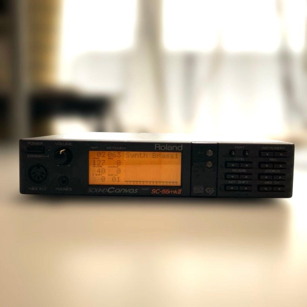 DTM・DAW Roland sc-55mk2