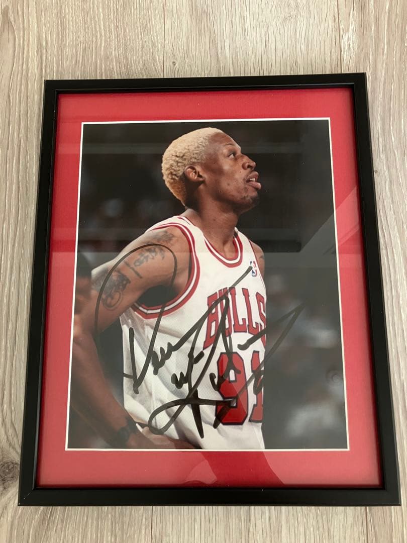 【超レア】デニス・ロッドマン 直筆サイン(証明書付き)