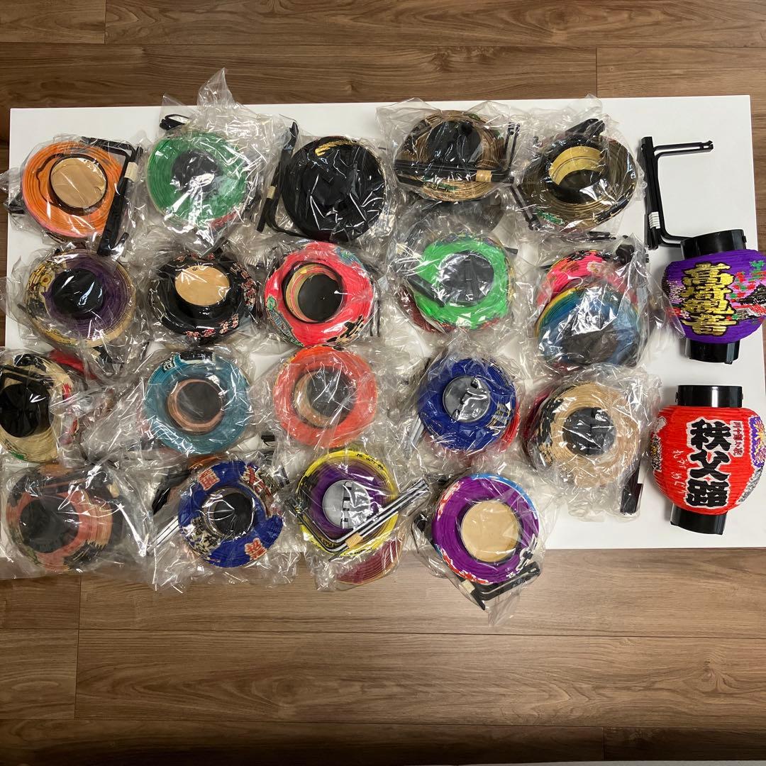 40個まとめ【ご当地提灯】中古品　※バラ売り10個単位で可