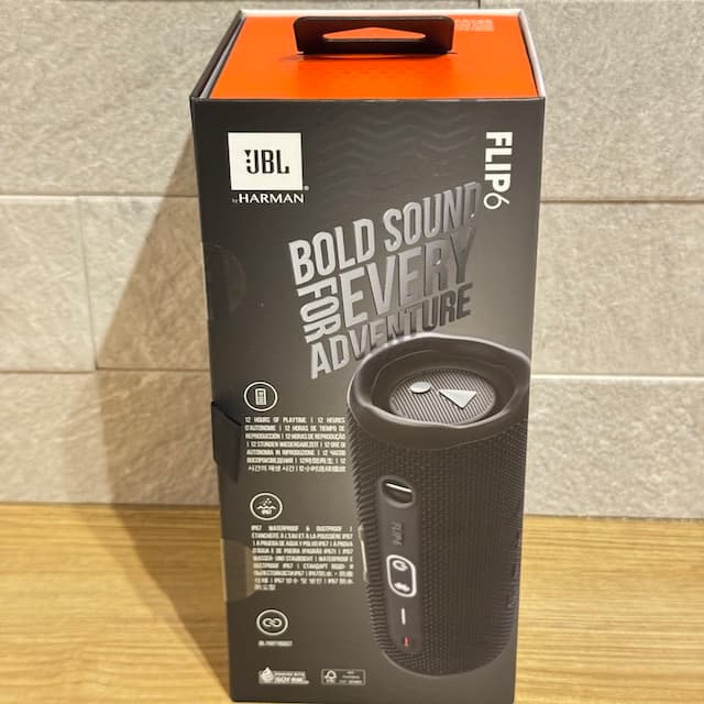 JBL FLIP6 スピーカー ブラック BLACK