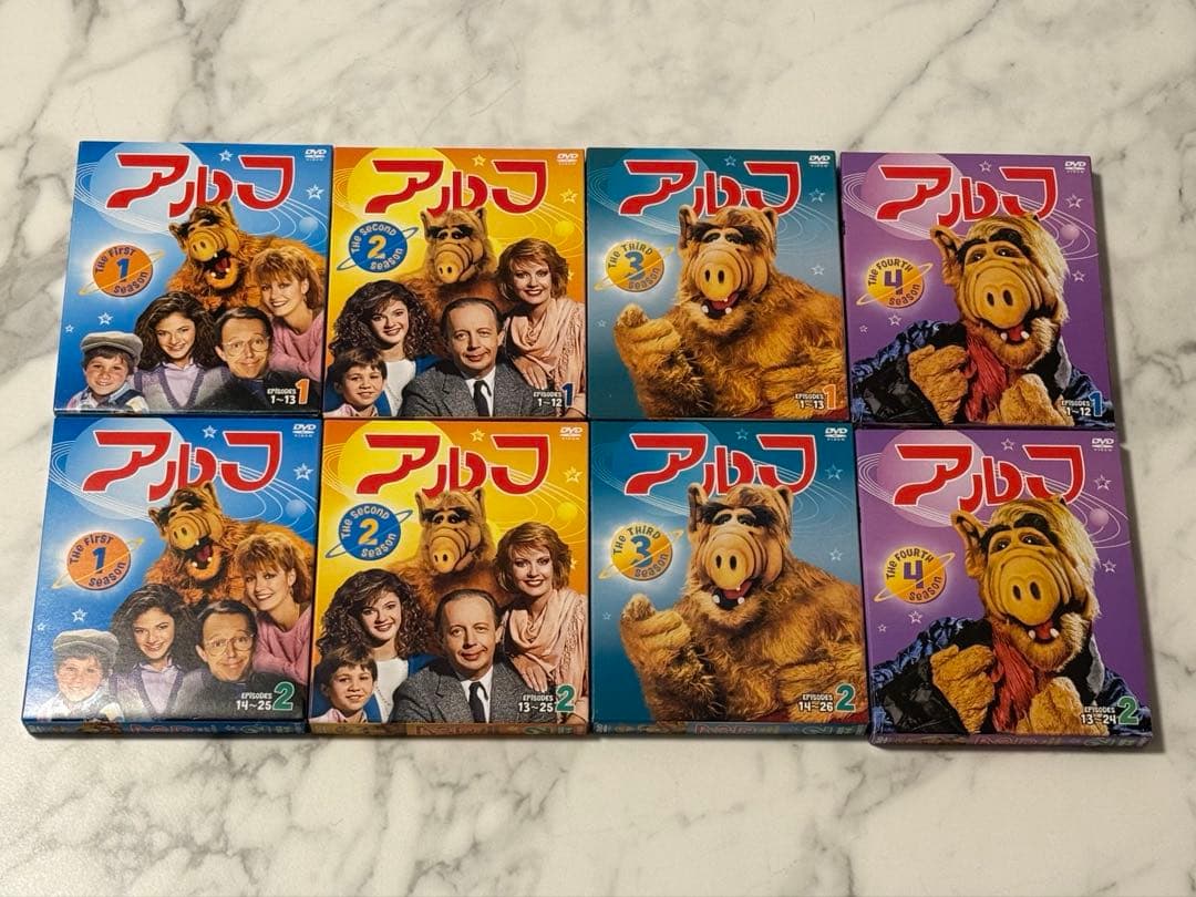 DVD アルフ シーズン1～4 全巻セット DVD-BOX