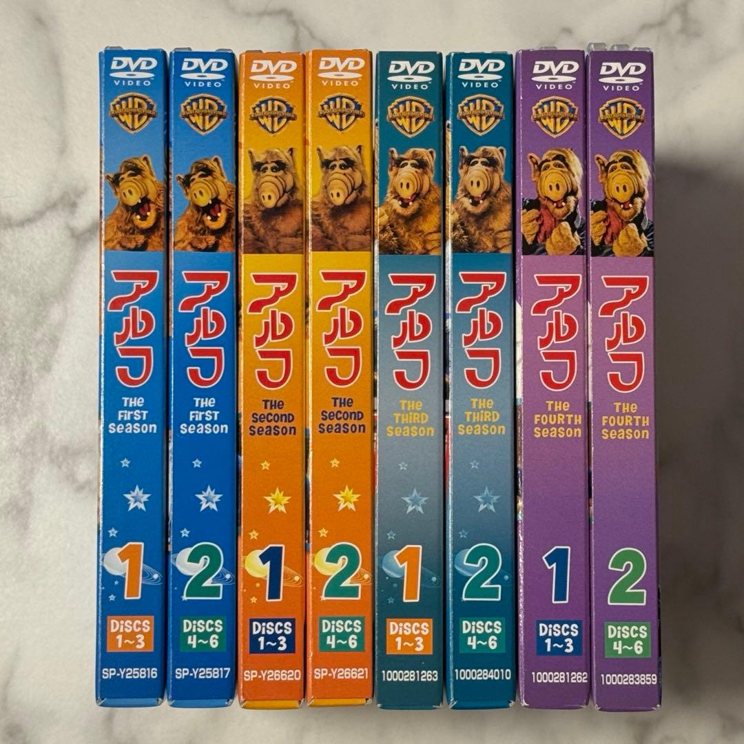 DVD アルフ シーズン1～4 全巻セット DVD-BOX