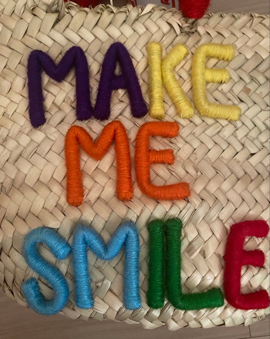 Kilometre Paris カラフルかごバッグ