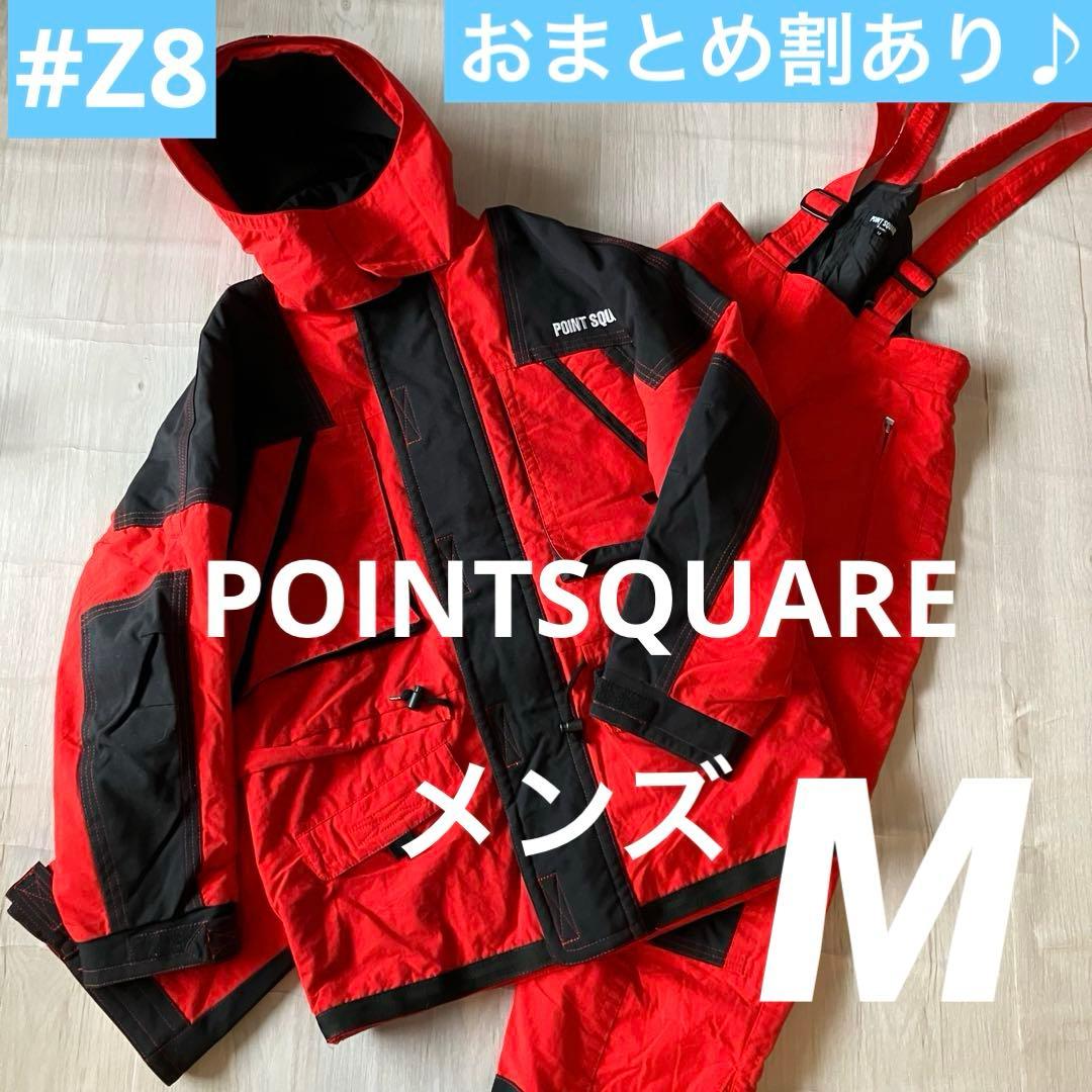 #Z8✨POINTSQUARE✨スキーウェア 上下 メンズM