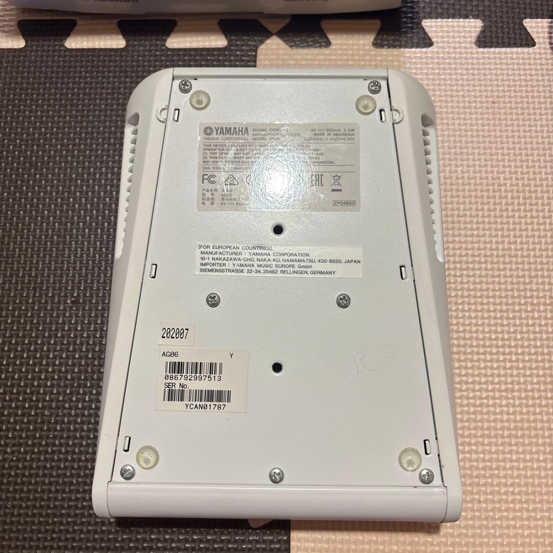 YAMAHA AG 06 ミキシングコンソール