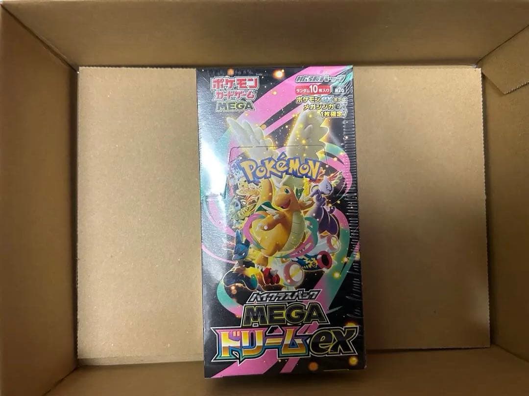 ポケモンカードMEGA ハイクラスパック　ドリーム ex シュリンク付