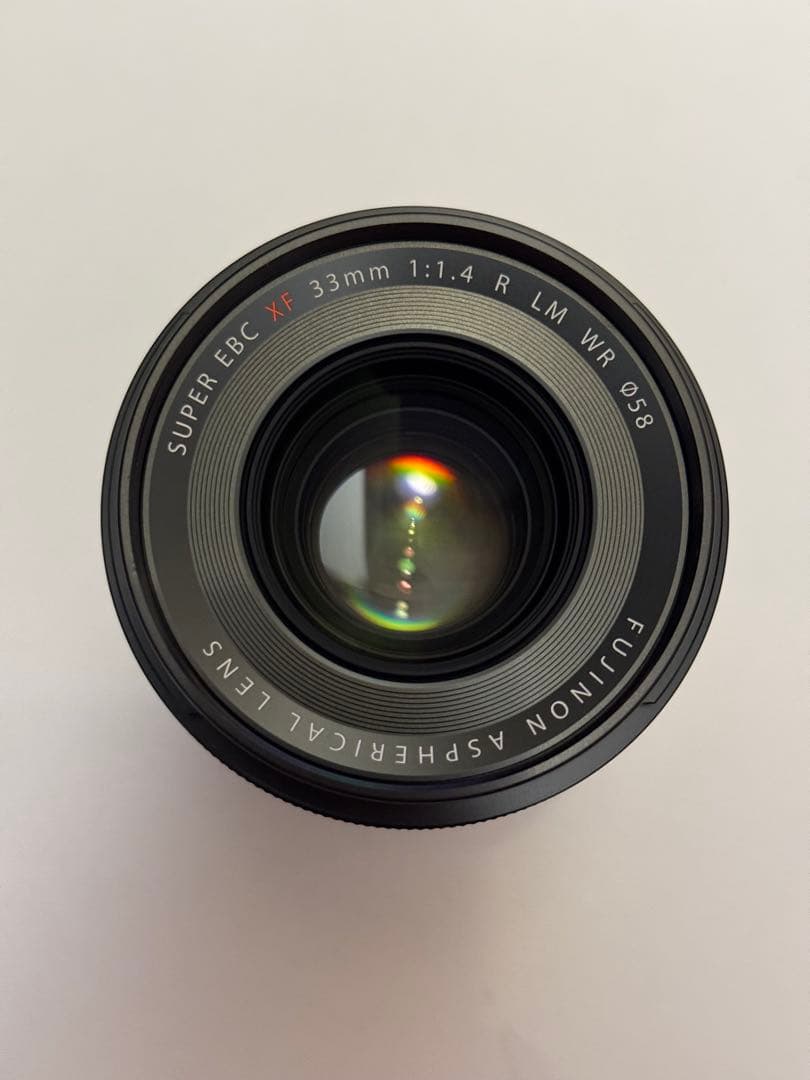 【美品】フジノンレンズ XF33mmF1.4 R LM WR