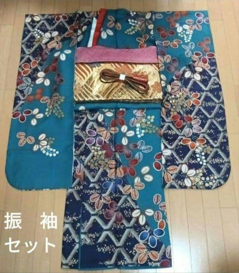 AT　振袖セット　❣️お得なセット❣️振袖　長襦袢　袋帯