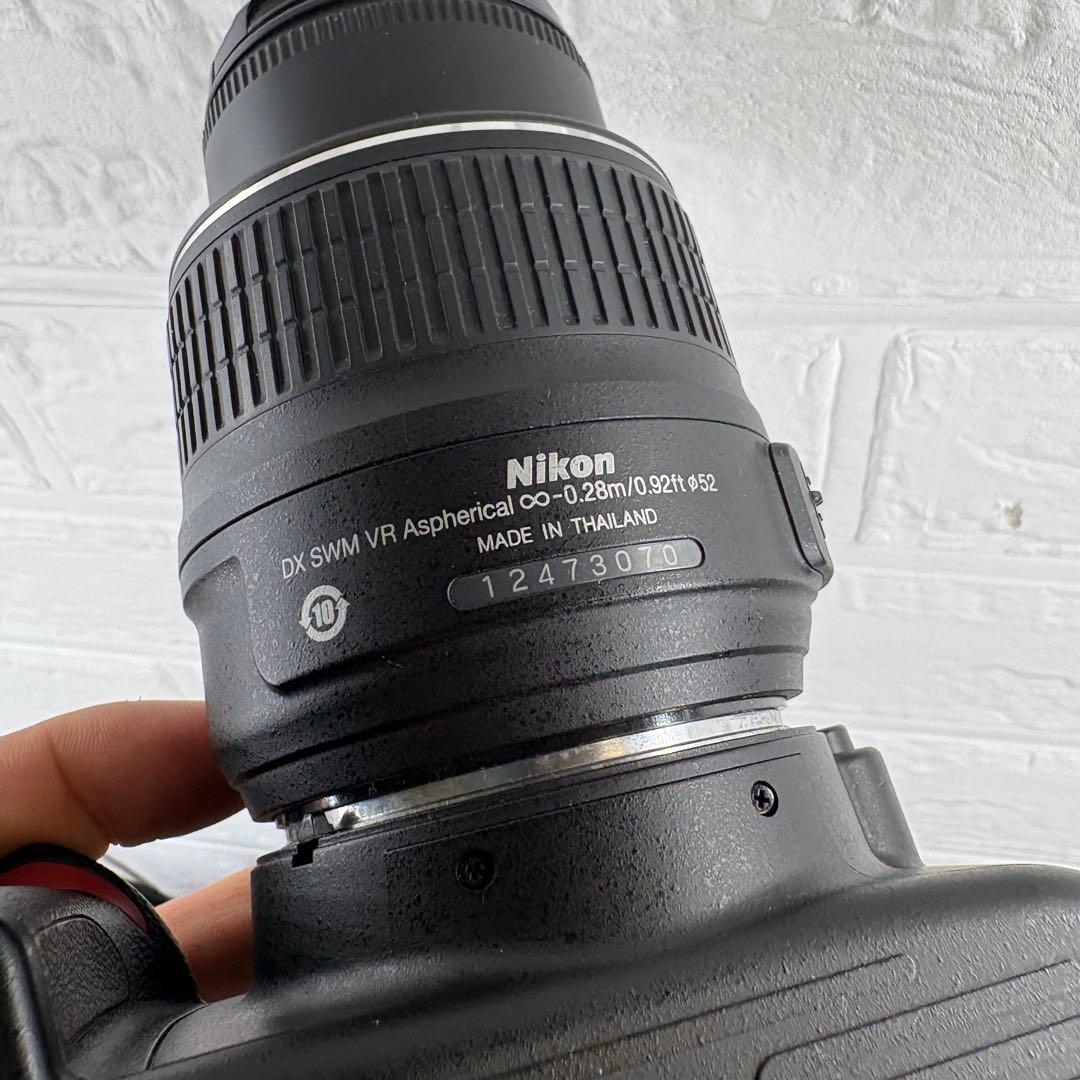 Nikon ニコン デジタル一眼レフカメラ D60 レンズストラップ付き