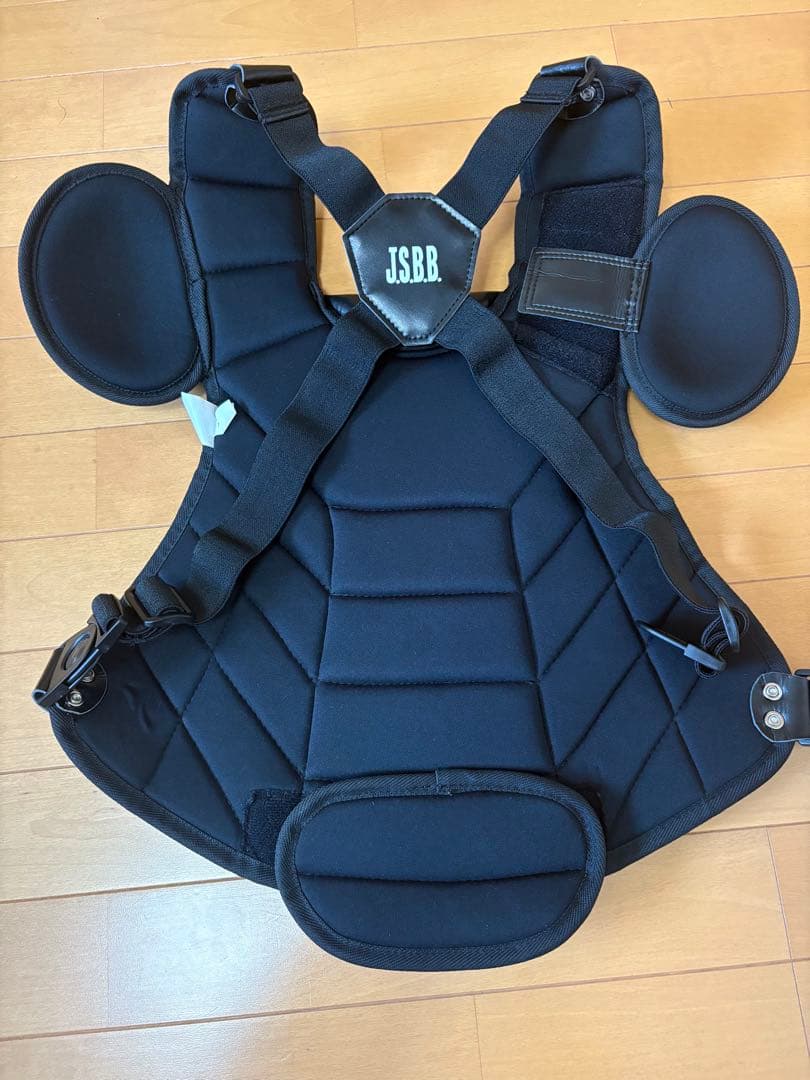 ミズノ　キャッチャー防具(プロテクター) ブラック