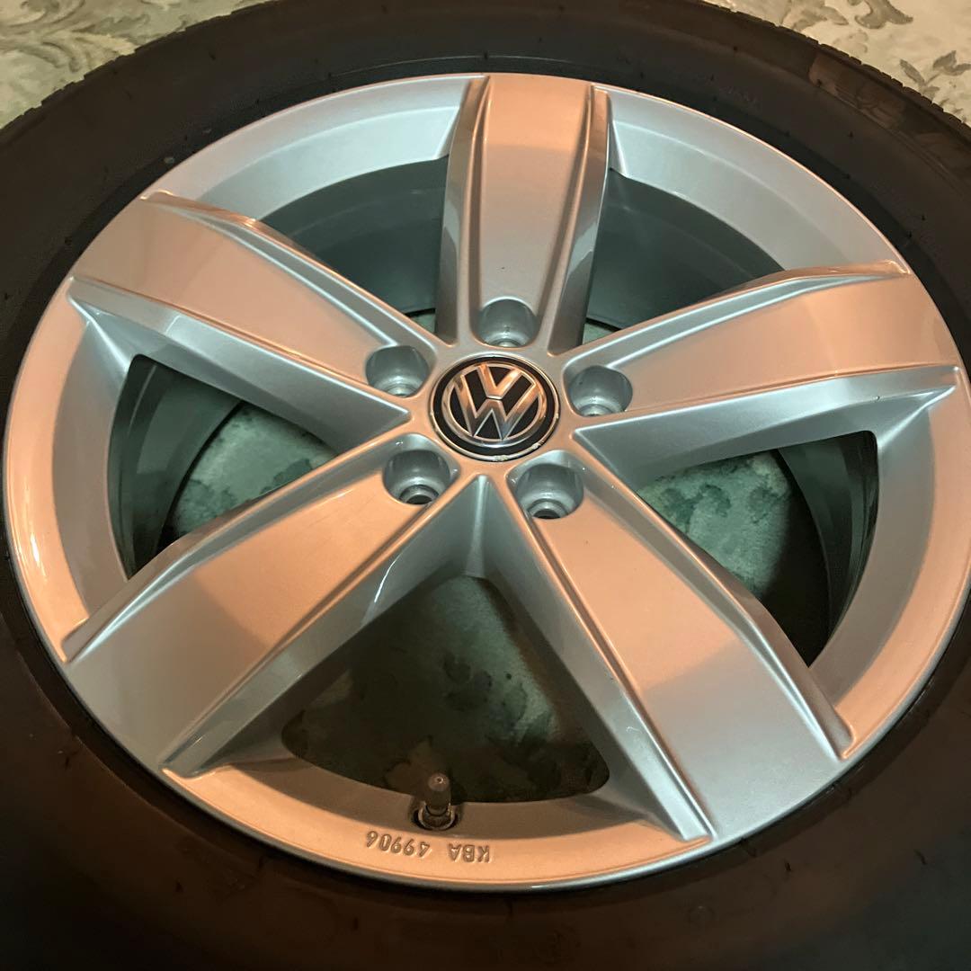 値下げしました‼️VWティグアン用極上スタッドレスタイヤホイールセット