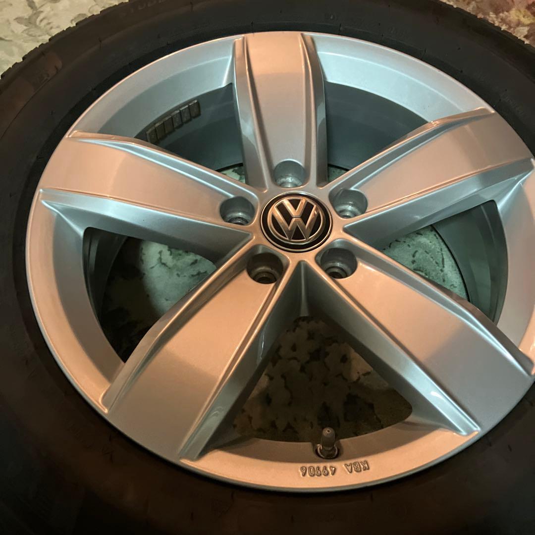 値下げしました‼️VWティグアン用極上スタッドレスタイヤホイールセット