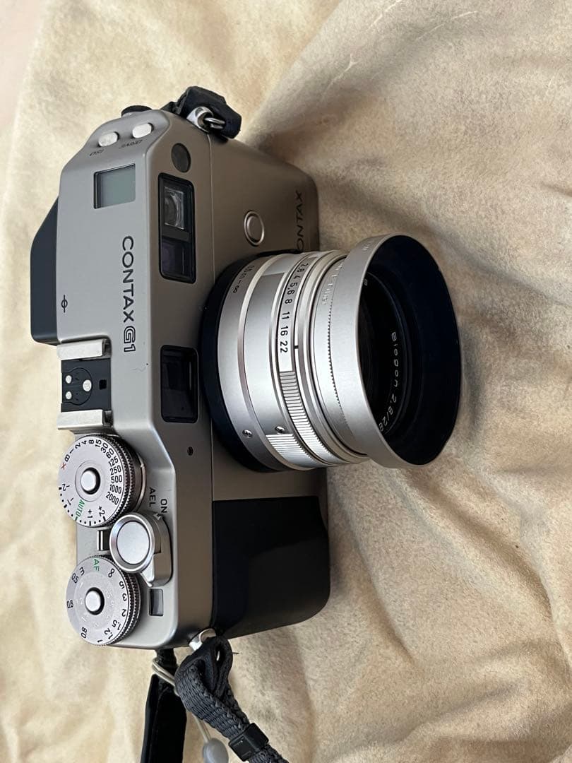 CONTAX G1 レCarl Zeiss 28mm、f2.8付き