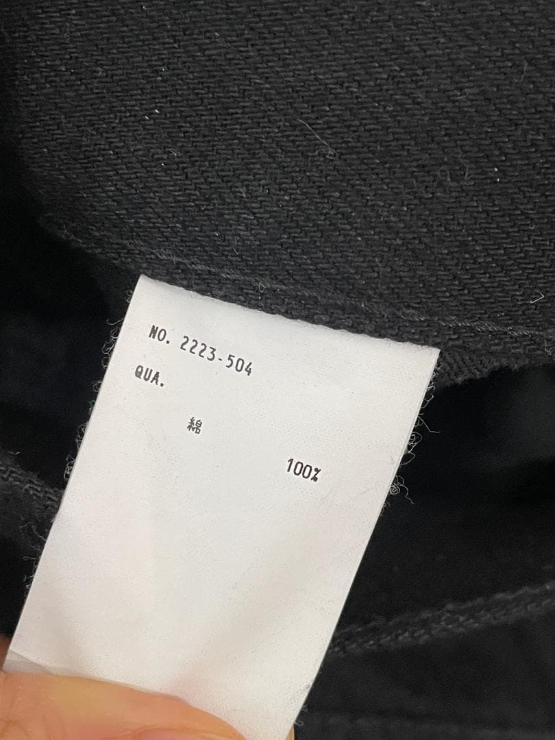 パンツ LAD MUSICIAN 12oz DENIM BONDAGE PANTS 42