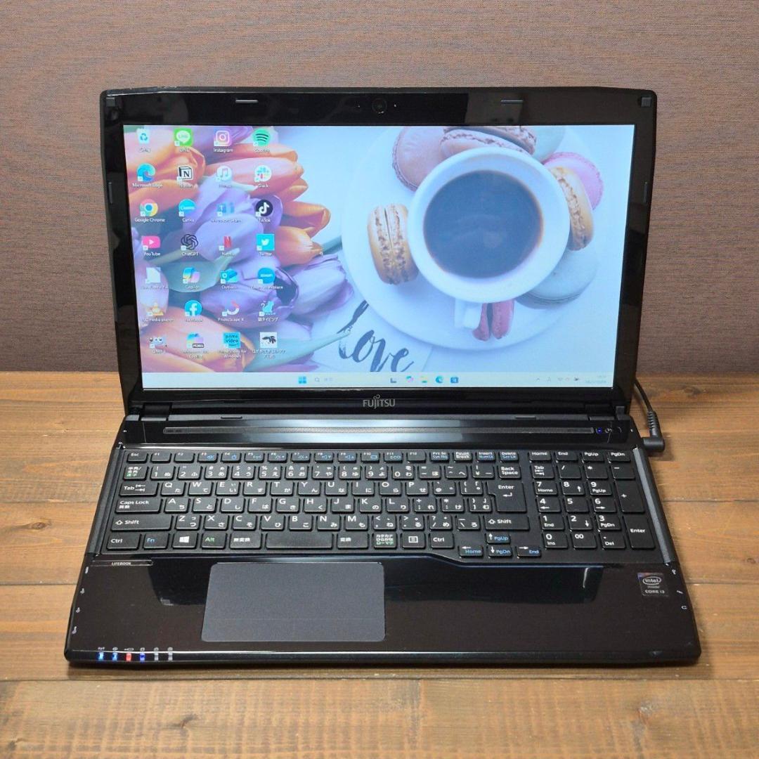 在宅ワークに！初心者向け設定済 Windows11薄型ノートパソコン 164