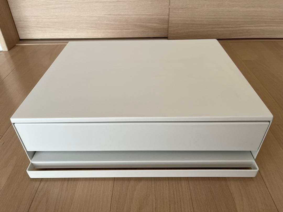 山崎実業 ツーウェイ キッチン家電下引出し＆スライドテーブル