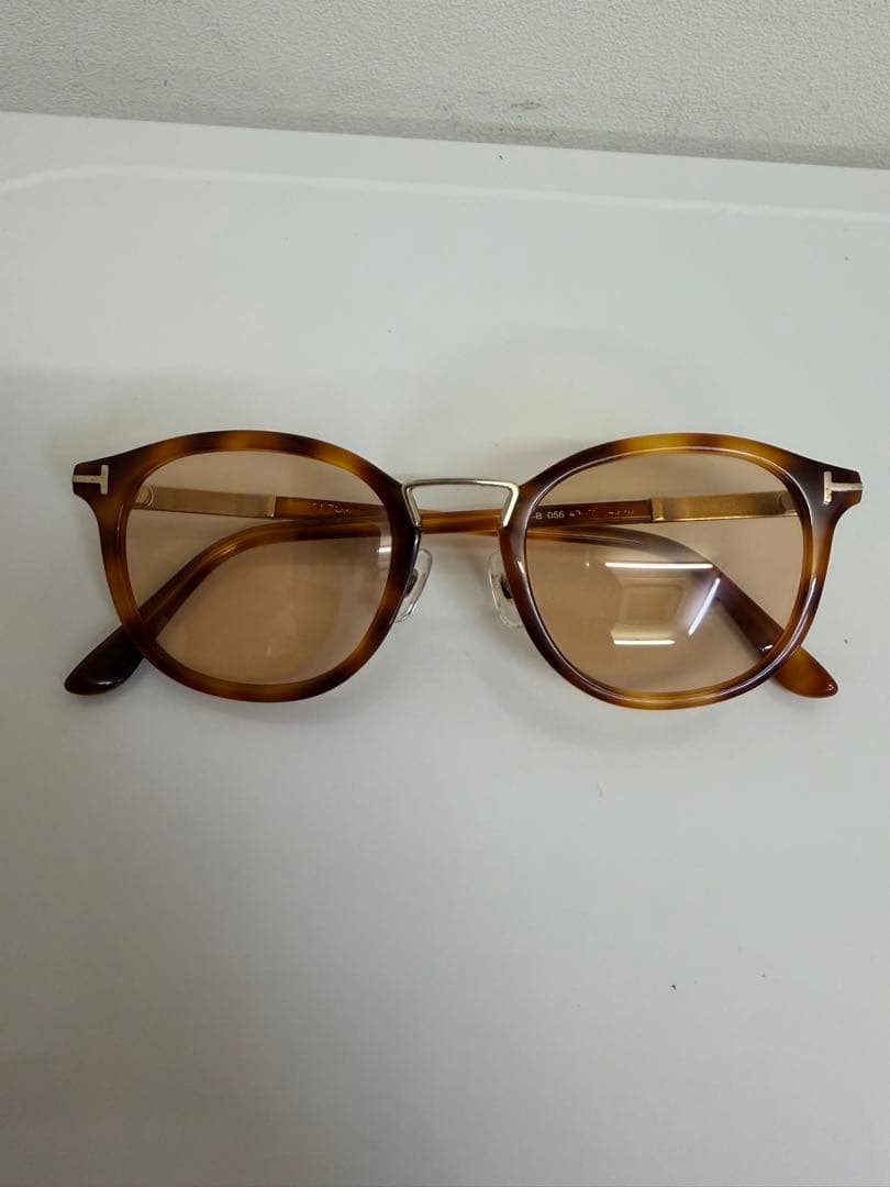 TOM FORD TF5555-B 056 度なし メガネ サングラス