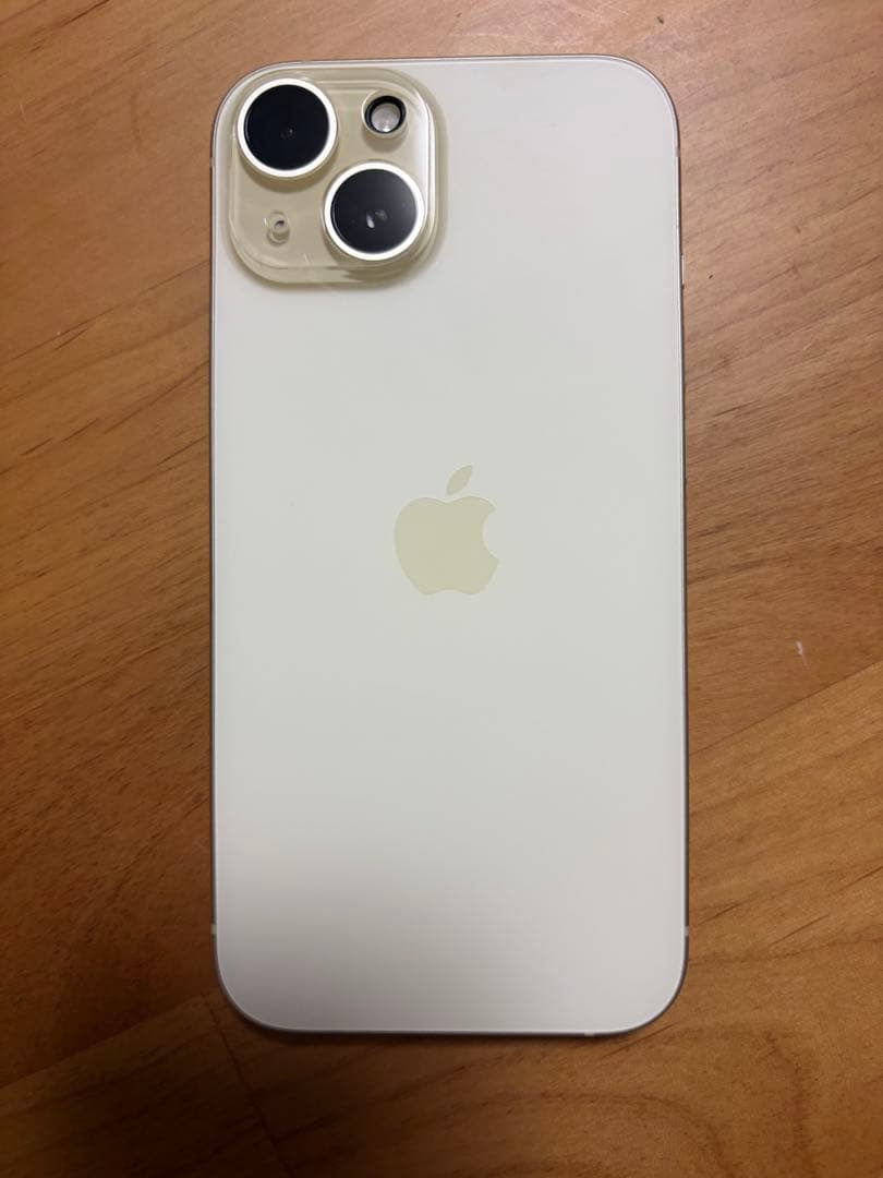 Apple iPhone 15 イエロー 128GB simフリー　ケース付