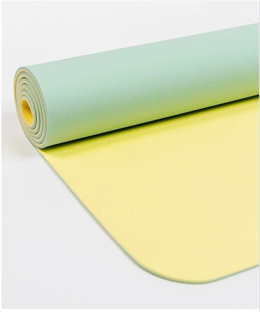 SUKALA ヨガマット リバーシブル 6mm レモンライム　ヨガ　ピラティス