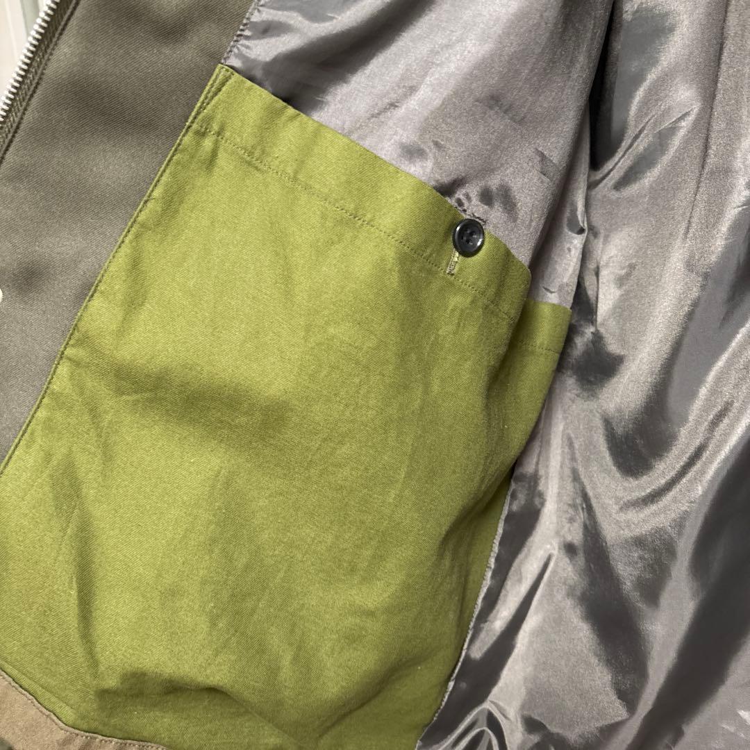 Rクオン KUON 23AW Tonal Patchwork Jacket