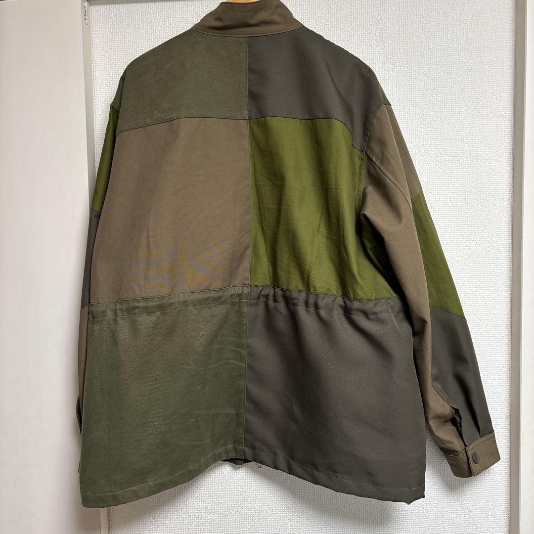 Rクオン KUON 23AW Tonal Patchwork Jacket