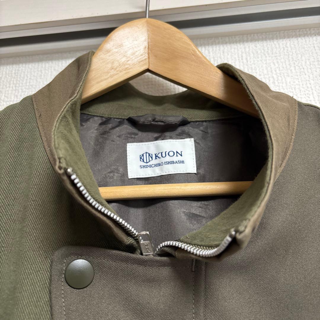 Rクオン KUON 23AW Tonal Patchwork Jacket