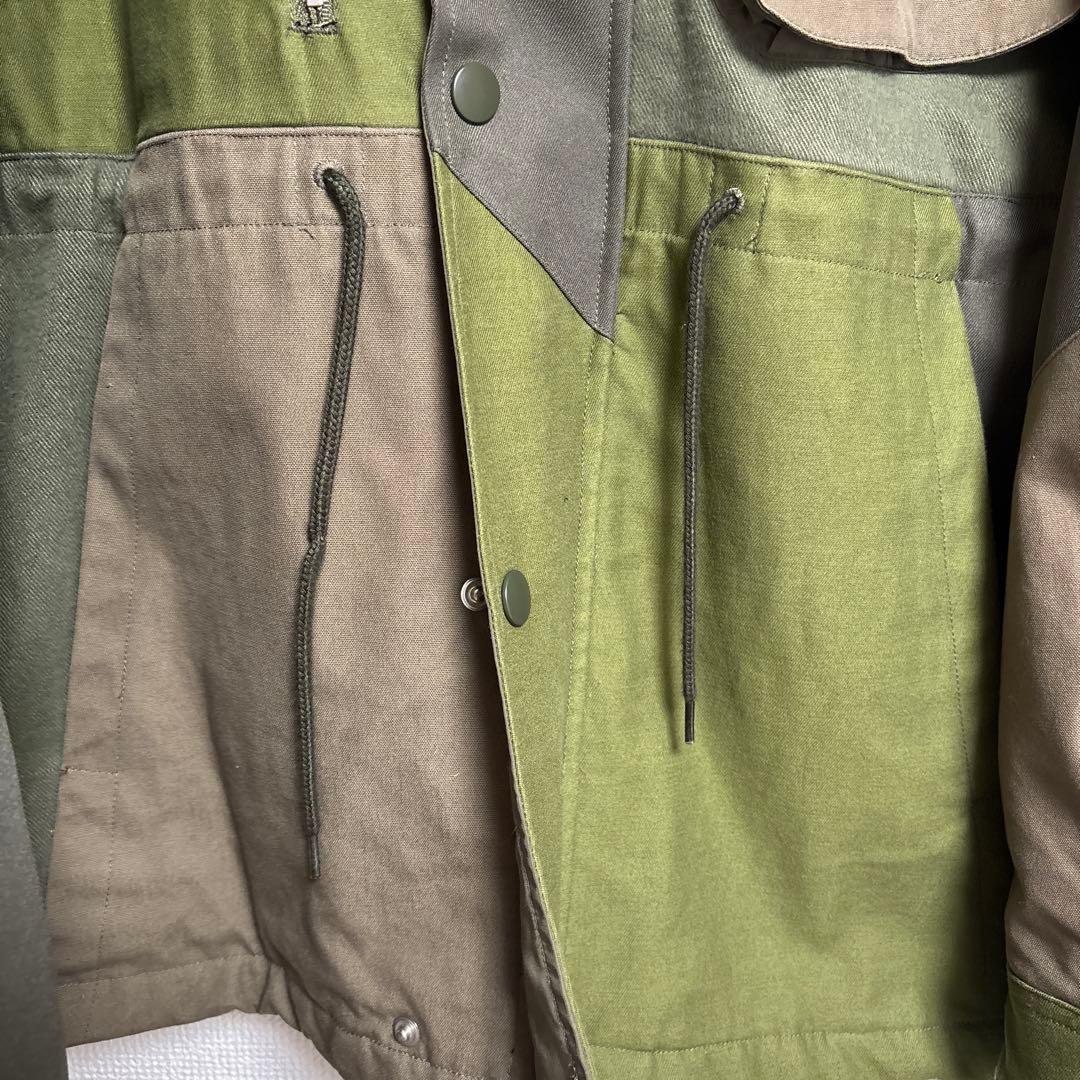Rクオン KUON 23AW Tonal Patchwork Jacket