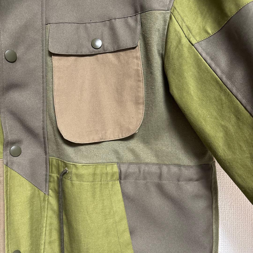 Rクオン KUON 23AW Tonal Patchwork Jacket