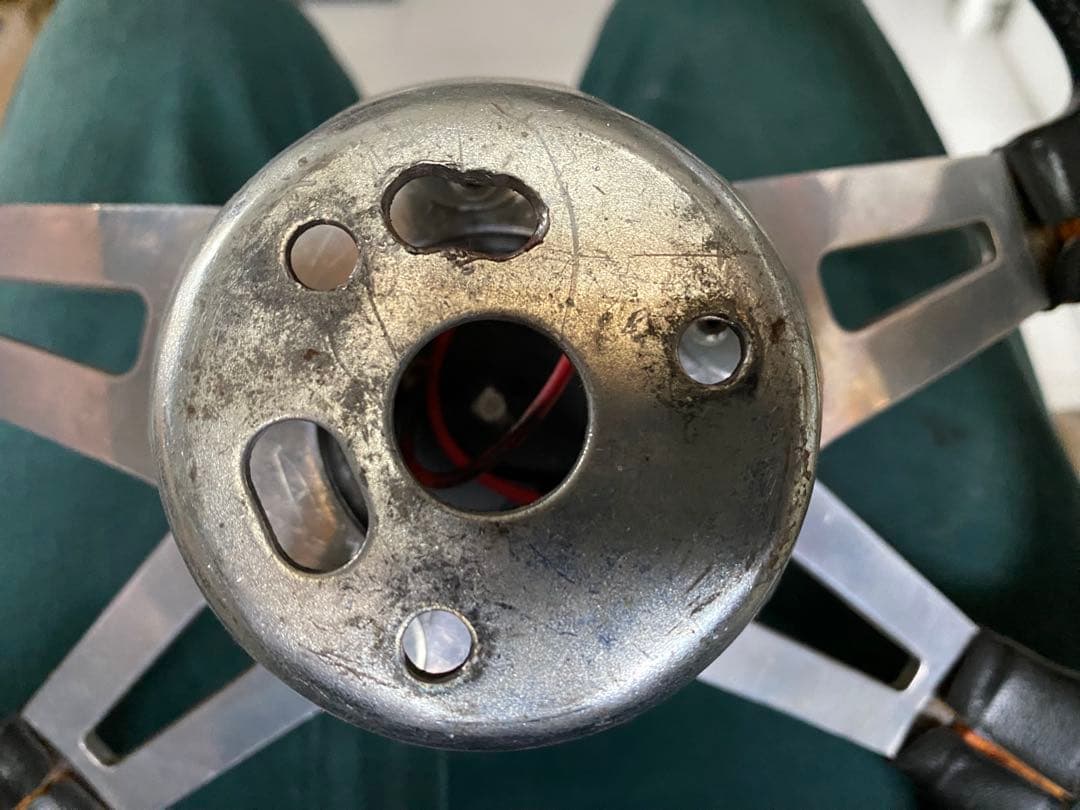 当時物　レア希少　グランツ グラント ステアリング ムーンアイズ ホットロッド