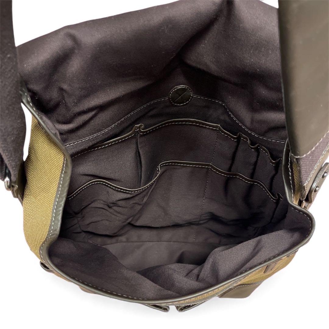 未使用 ダンヒル メッセンジャーバッグ A4 希少 レインカバー付 茶