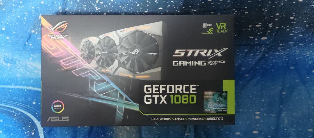 グラフィックボード・グラボ・ビデオカード ASUS ROG Strix GTX 1080
