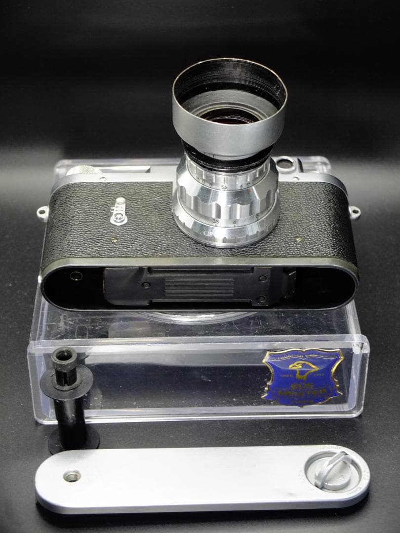 レオタックスK型／トプコール 5c㎜f3.5フード付【実写確認済整備品】