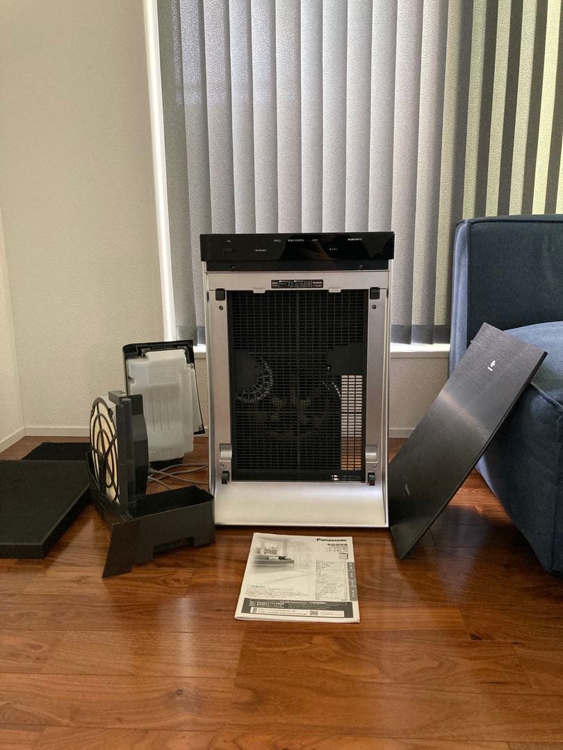 Panasonic 加湿空気清浄機 F-VXL90 木目調 ブラウン　美品