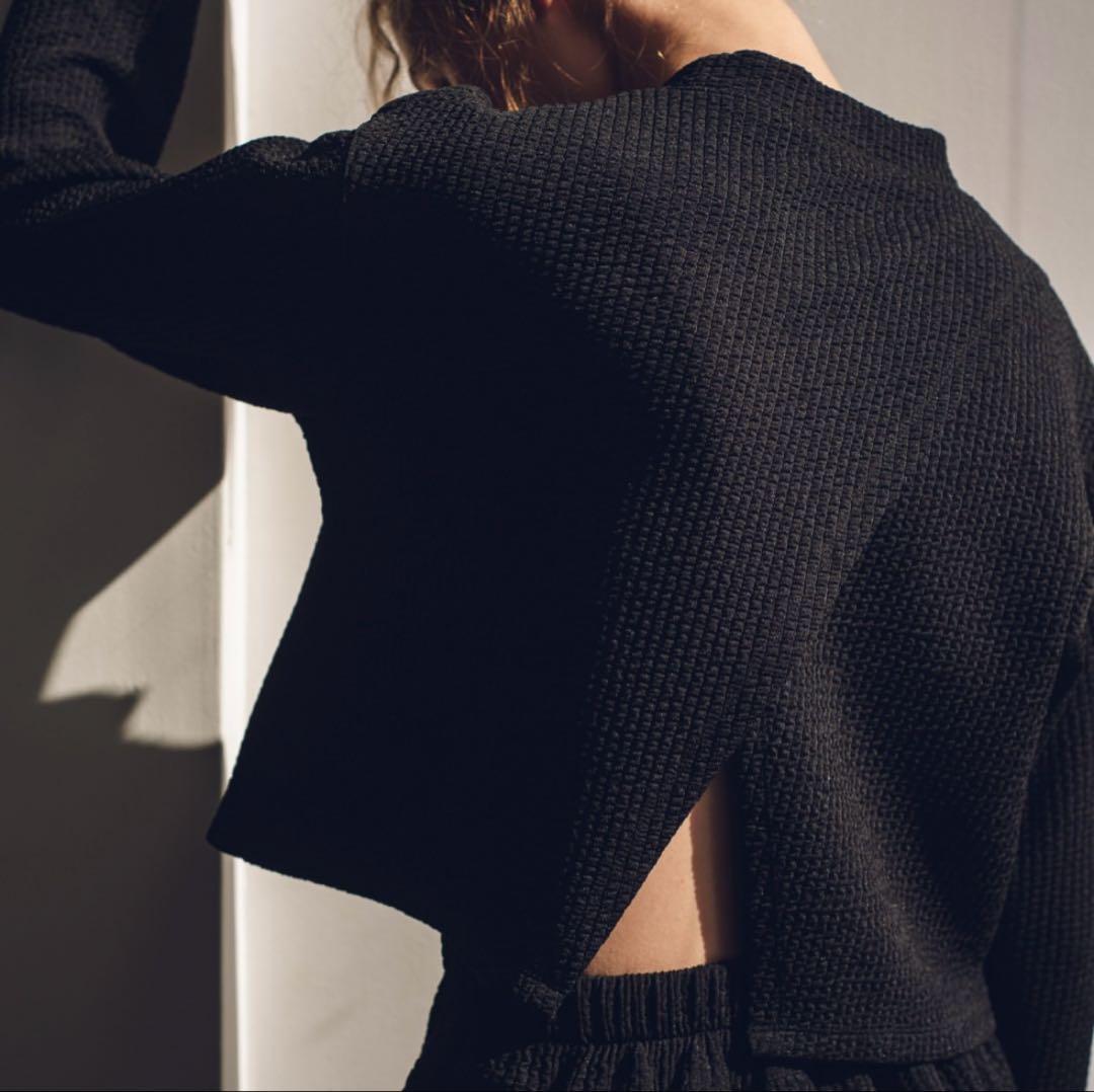 メゾンドドルチェ　ブラック ラッシュガード・トップス