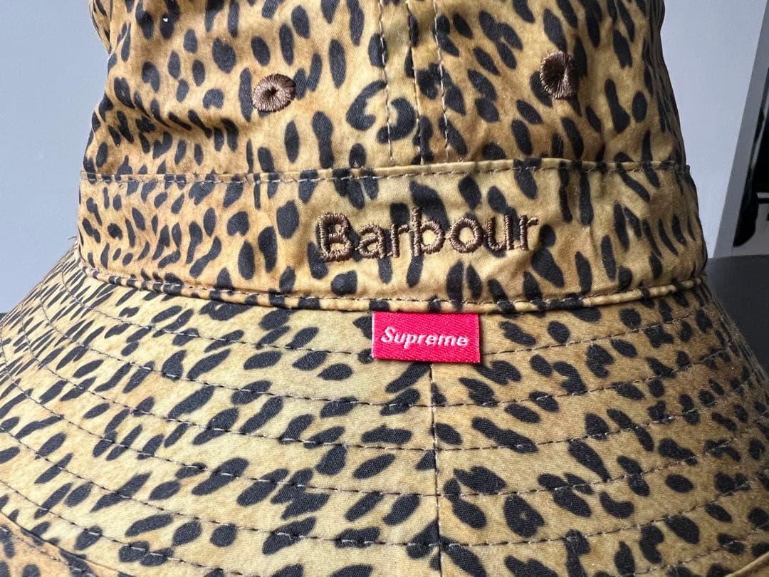 Supreme × Barbour バブアー レオパード バケットハット