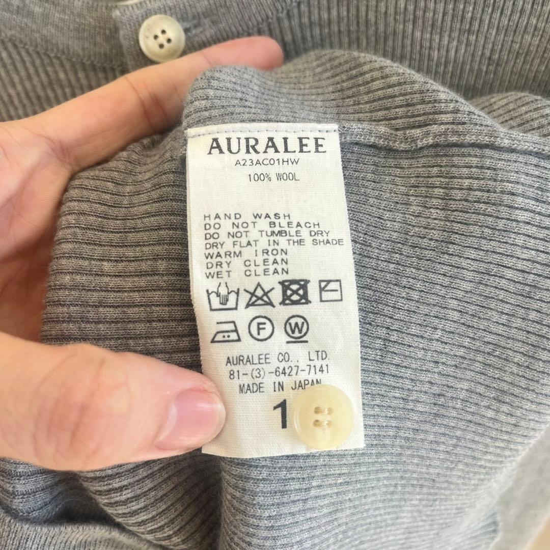 AURALEE カーディガン