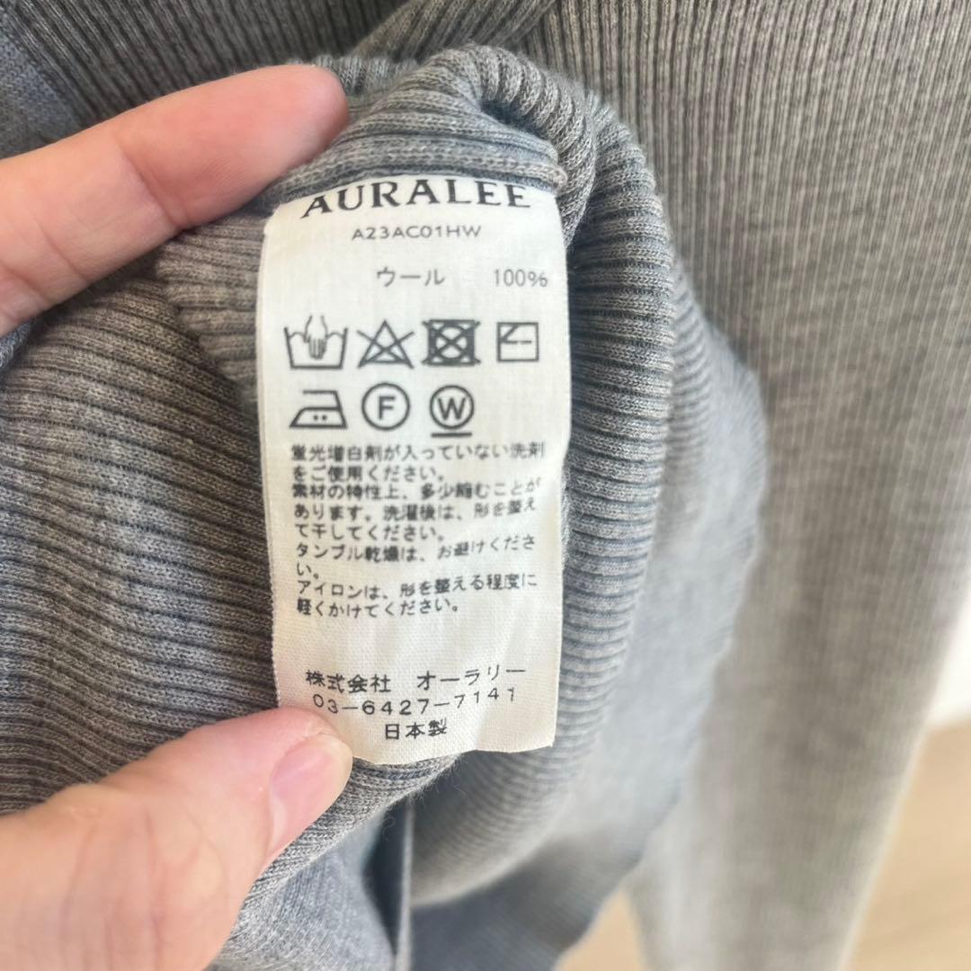 AURALEE カーディガン