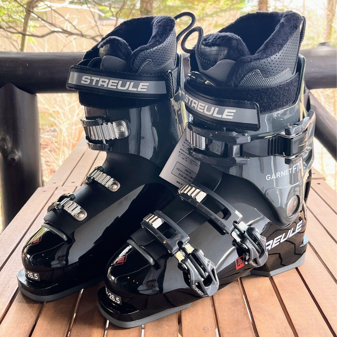 新品 STREULE Garnet F70 スキーブーツ 26-26.5ブラック