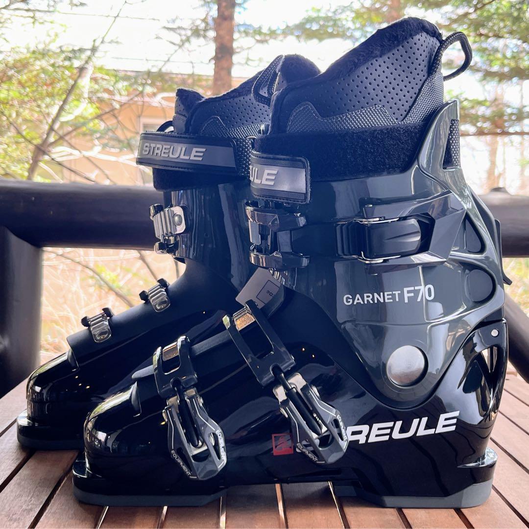 新品 STREULE Garnet F70 スキーブーツ 26-26.5ブラック
