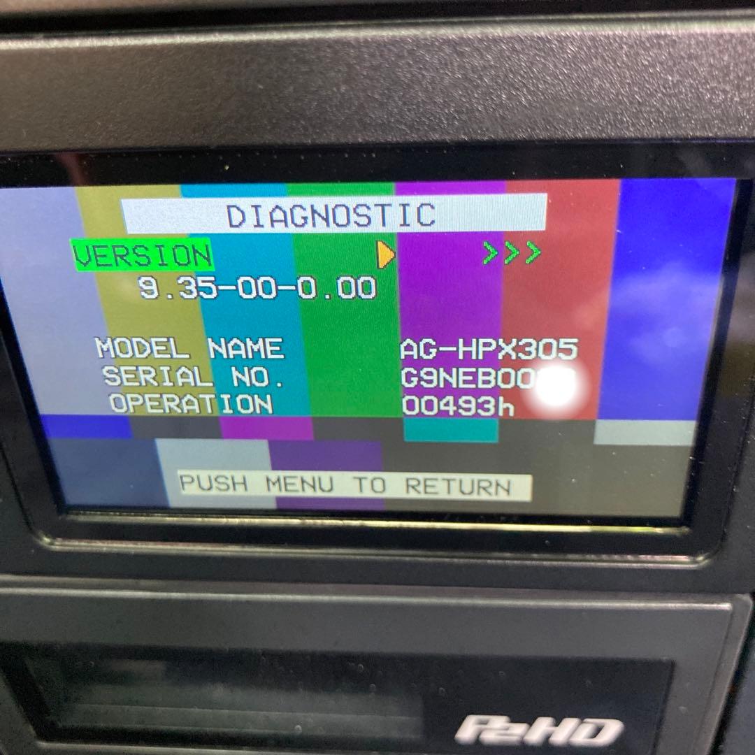 AG-HPX305 パナソニック　　Ｐ2カードおまけ付き！その2