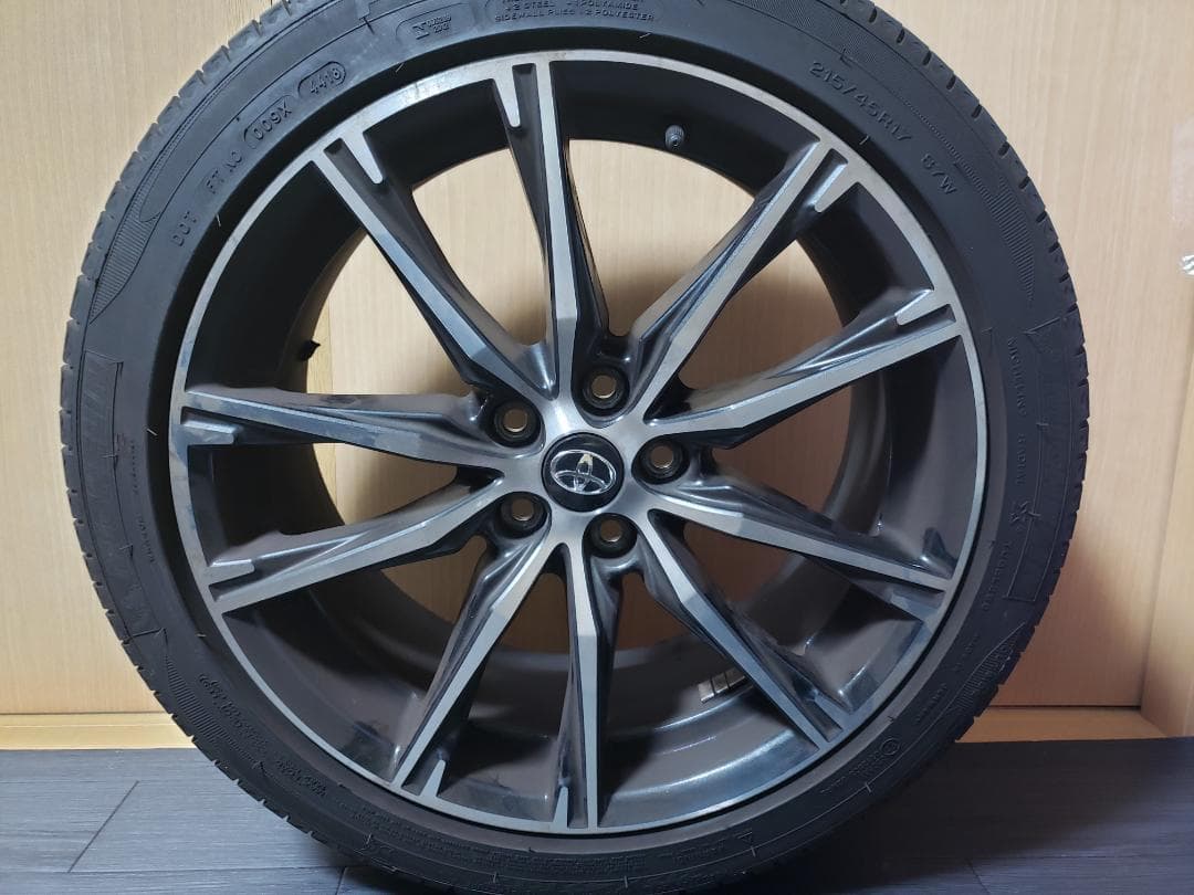 86　zn6後期純正ホイール4本