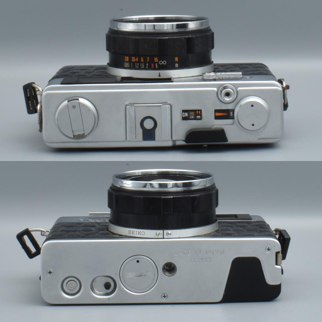 整備済 Olympus 35 DC ブラック 外装リメイク 動作OK
