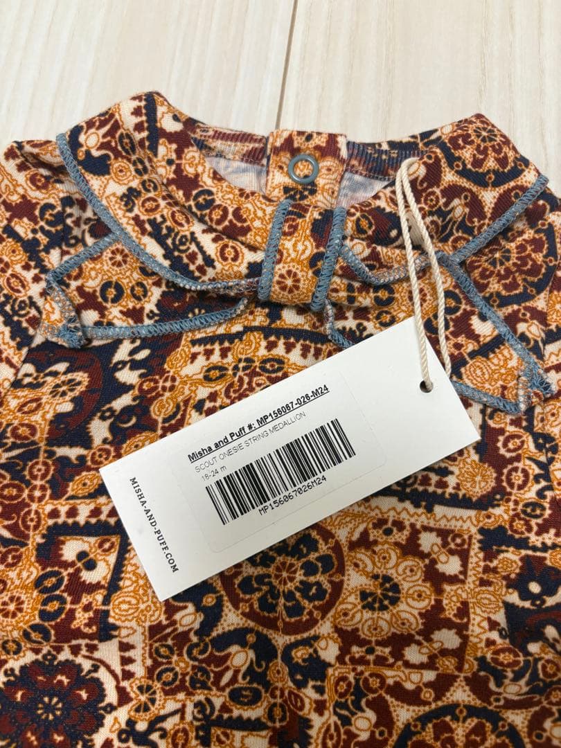 ロンパース・カバーオール medallion scout rompers mishaandpuff