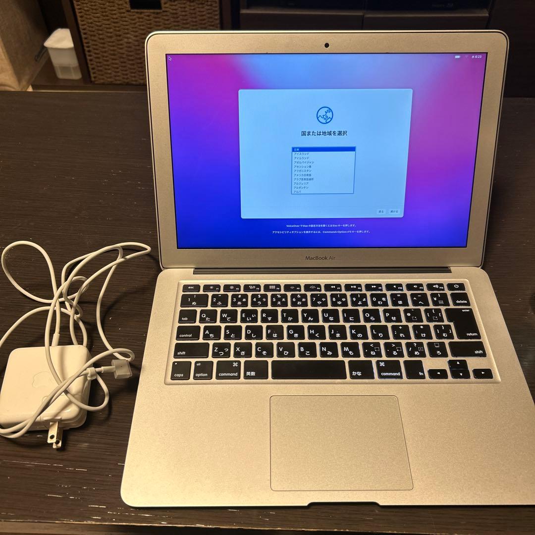 Apple MacBook Air 充電器付き 13inch 2015年